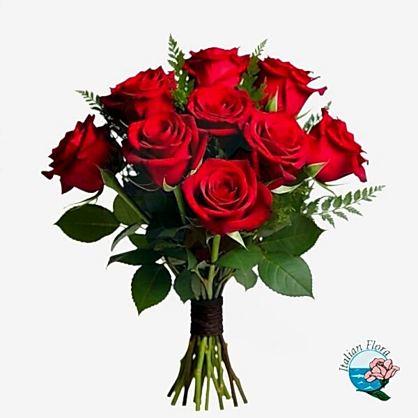 Bunch of red roses
